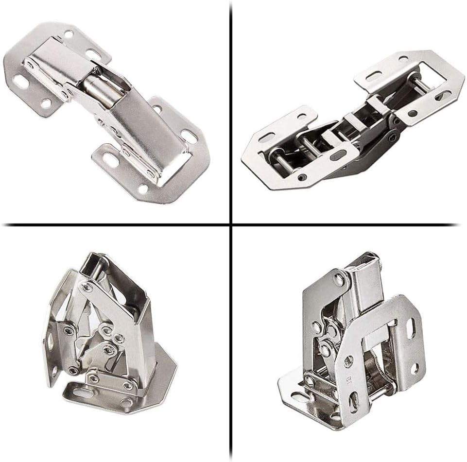 Bisagra Bidimensional Ferrari 90° Easy On Oculta Con Tornillos FH