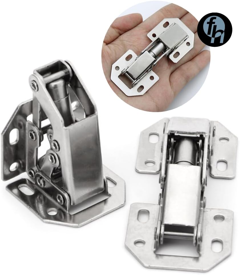 Bisagra Bidimensional Ferrari 90° Easy On Oculta Con Tornillos FH