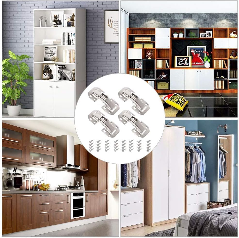 Bisagra Bidimensional Ferrari 90° Easy On Oculta Con Tornillos FH