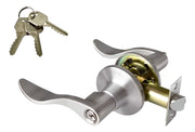 Cerradura Mercurio Níquel Satinado Puerta Recámara 5820 Dexter