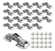 Bisagra Bidimensional Oculta Mini de Sobreponer 90° Ferrari  Easy On 20 Piezas