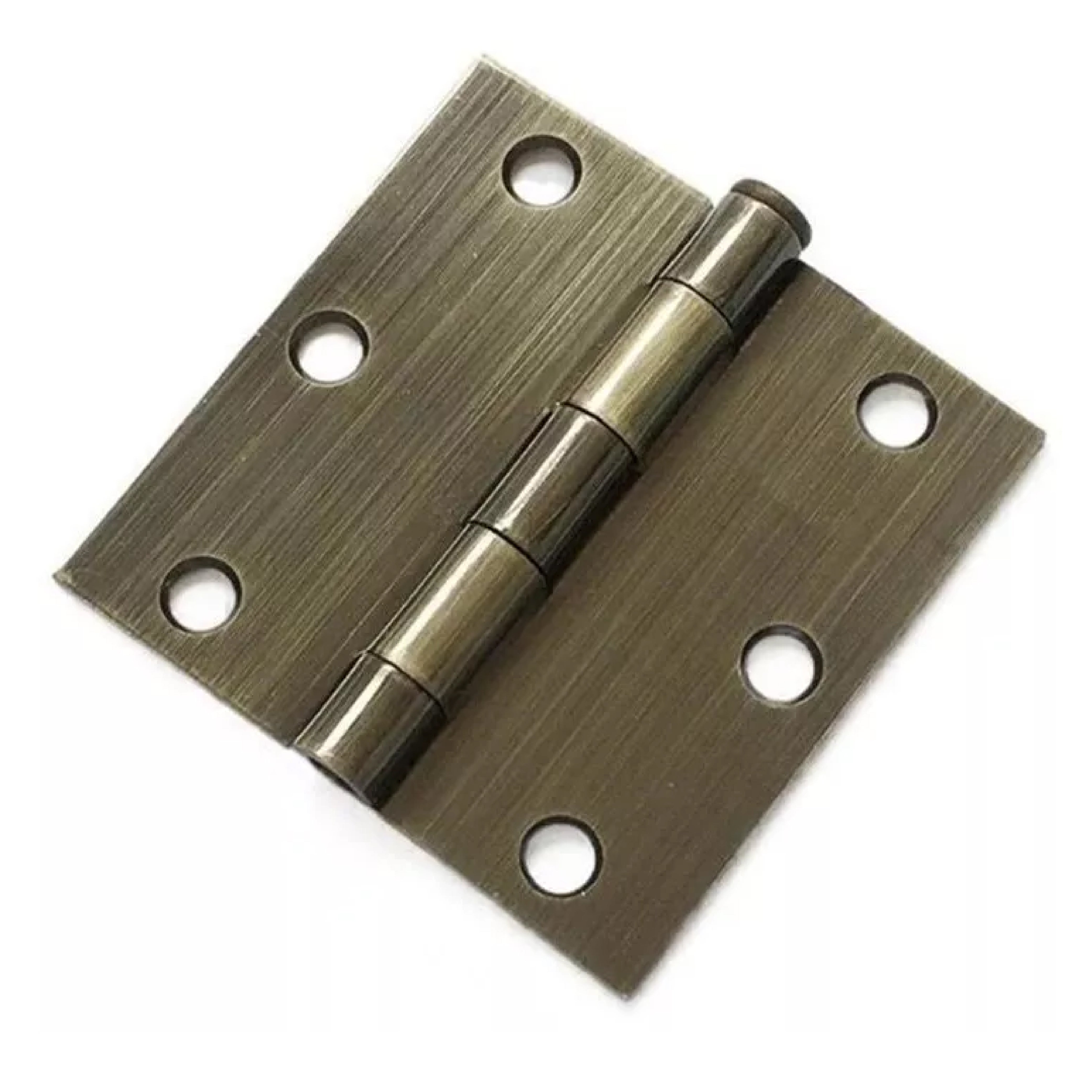 Bisagras 3x3 Pulgadas Para Puertas de Madera Latón Antiguo Con Tornillos
