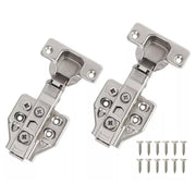 Bisagra Bidimensional Completa/Recta Ajuste 3D Cierre Suave