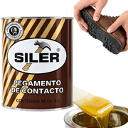 Pegamento Universal De Contacto Amarillo Siler Línea Dorada 4 Litros