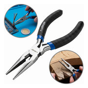 Mini Pinza De Punta Y Corte Electricista 5" Pulgadas Veker 12663 Alicate De Punta
