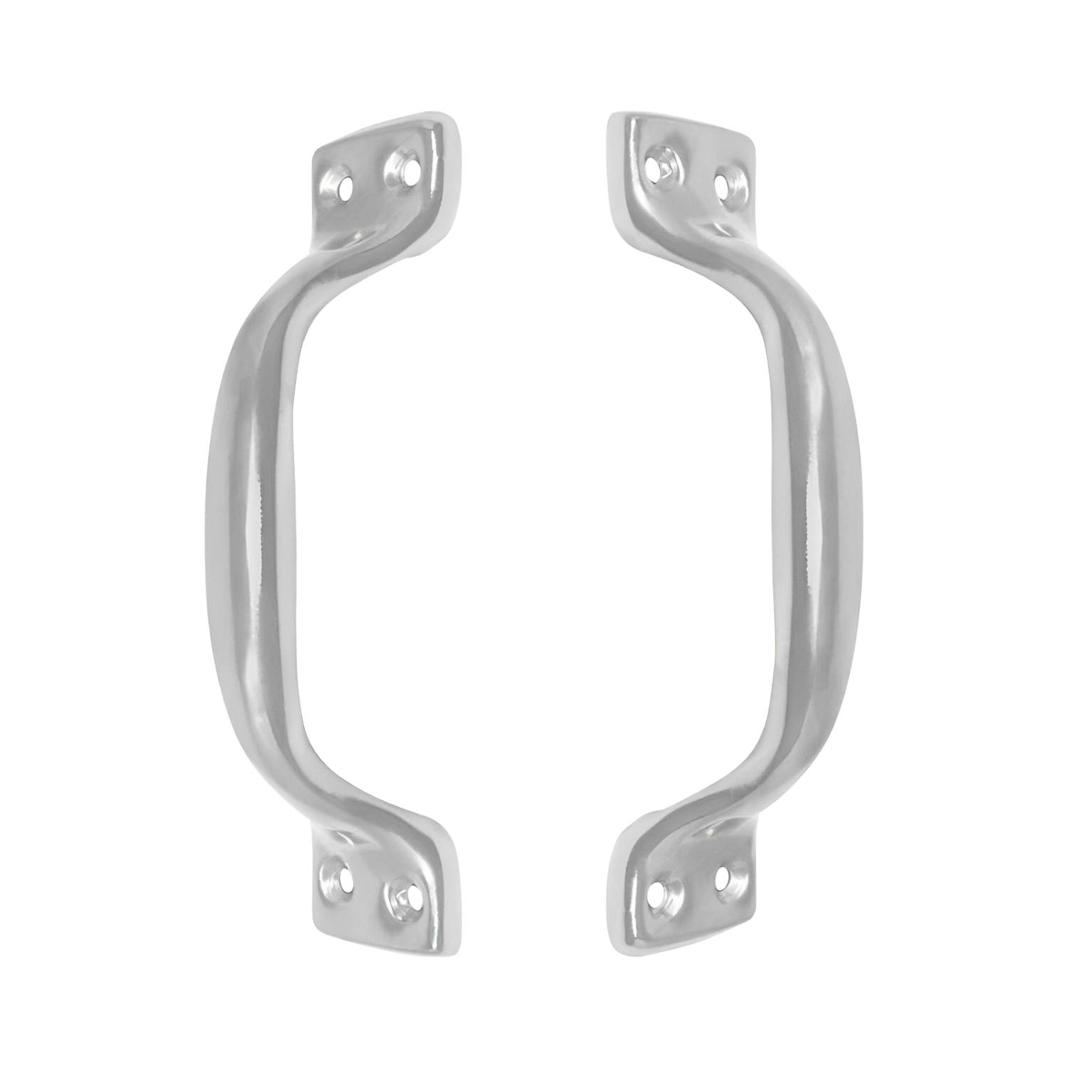 Jaladera De Puente Níquel Satinado No. 130 Para Mueble 1 Pieza