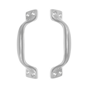 Jaladera De Puente Níquel Satinado No. 130 Para Mueble 1 Pieza