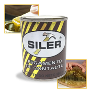 Pegamento Universal De Contacto Siler Línea Dorada 500 ml Amarillo