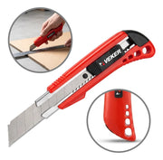 Cutter Profesional 18mm 6pulg Reforzado Uso Rudo Veker 12195