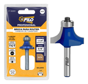 Broca Para Router 1 1/8'' Rebajadora de Madera Redondeadora 1 Pieza