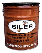 Pegamento Beige Para Pisos Base Solvente Siler 4 kg