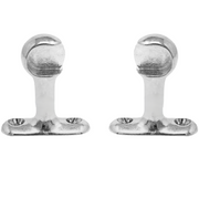 Soporte Lateral Corto Sencillo Cortinero Tubo Redondo 1/2"