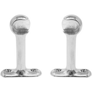 Soporte Lateral Largo Sencillo Cortinero Tubo Redondo 1/2"