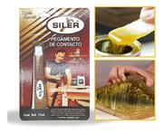 Pegamento Universal De Contacto Siler Línea Dorada 21 ml Amarillo