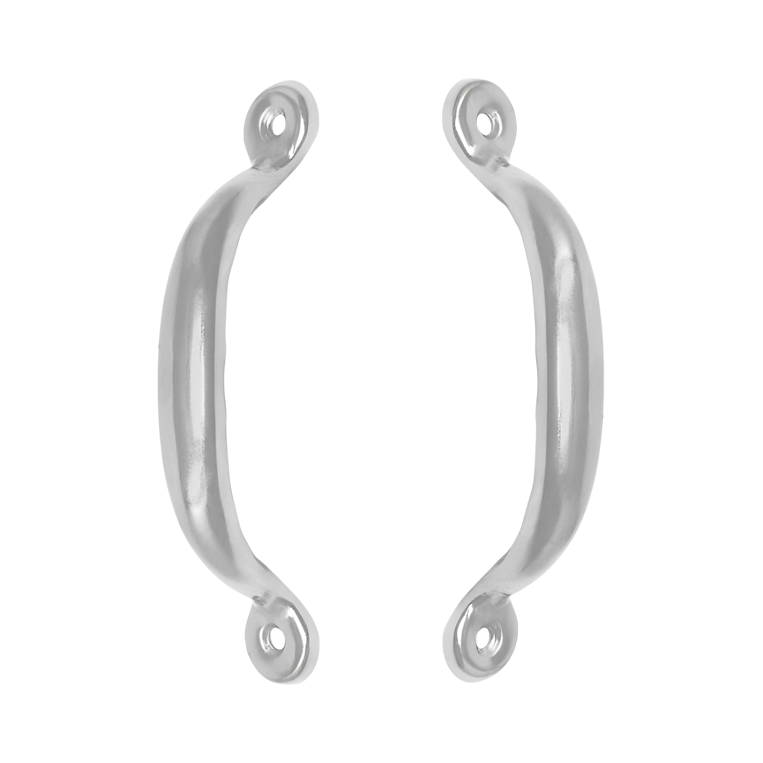 Jaladera De Puente Níquel Satinado No. 125 Para Mueble 1 Pieza