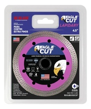 Disco Diamantado 4.5'' Corte Fino Piedra Mármol Eagle Cut Rosa