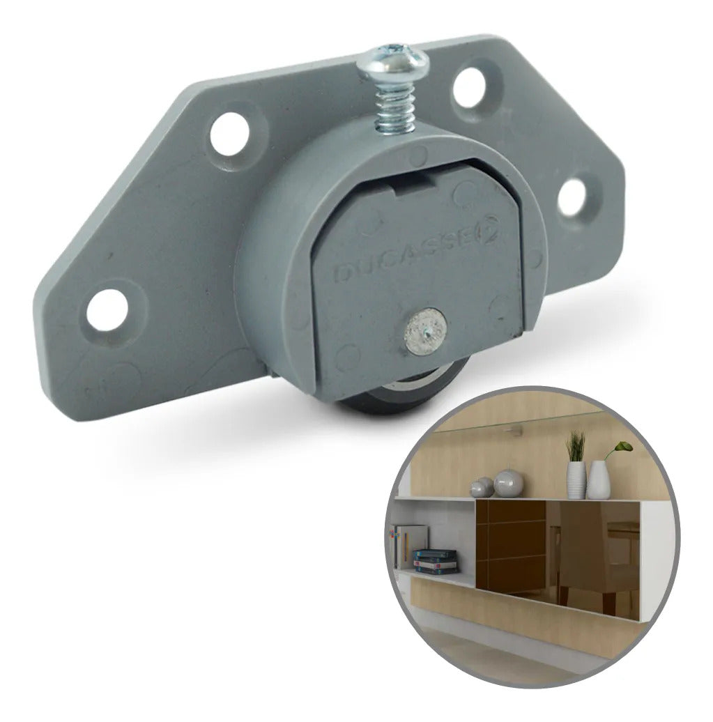 Sistema Cd 30 Cx Para Puertas Corredizas Muebles Kit Ducasse