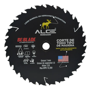 Disco Sierra Madera 7.25'' Renegado 24 Dientes 1 Pieza Negro