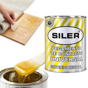 Pegamento Universal De Contacto Siler Amarillo 1 Litro