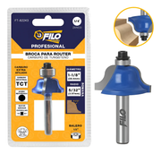 Broca Para Router 1 1/8'' Rebajadora de Madera Romana 1 Pieza