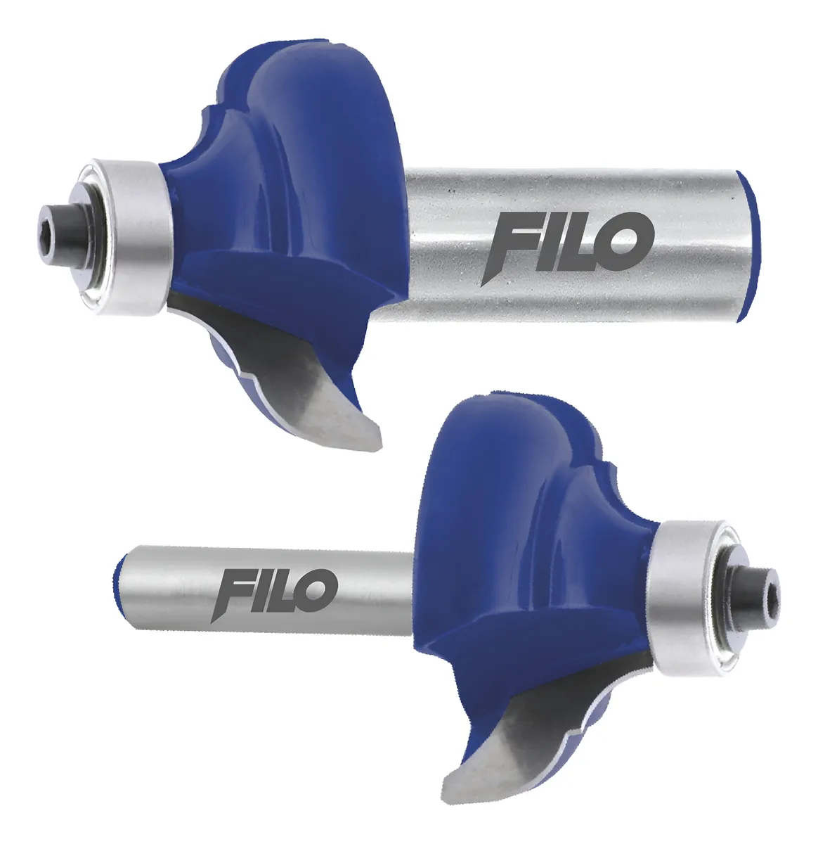 Set 2 Piezas Broca Para Router Rebajadora de Madera Corte Clásico