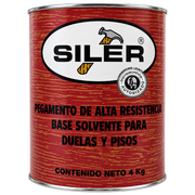Pegamento Beige Para Duelas Y Pisos Base Solvente Siler 4 kg