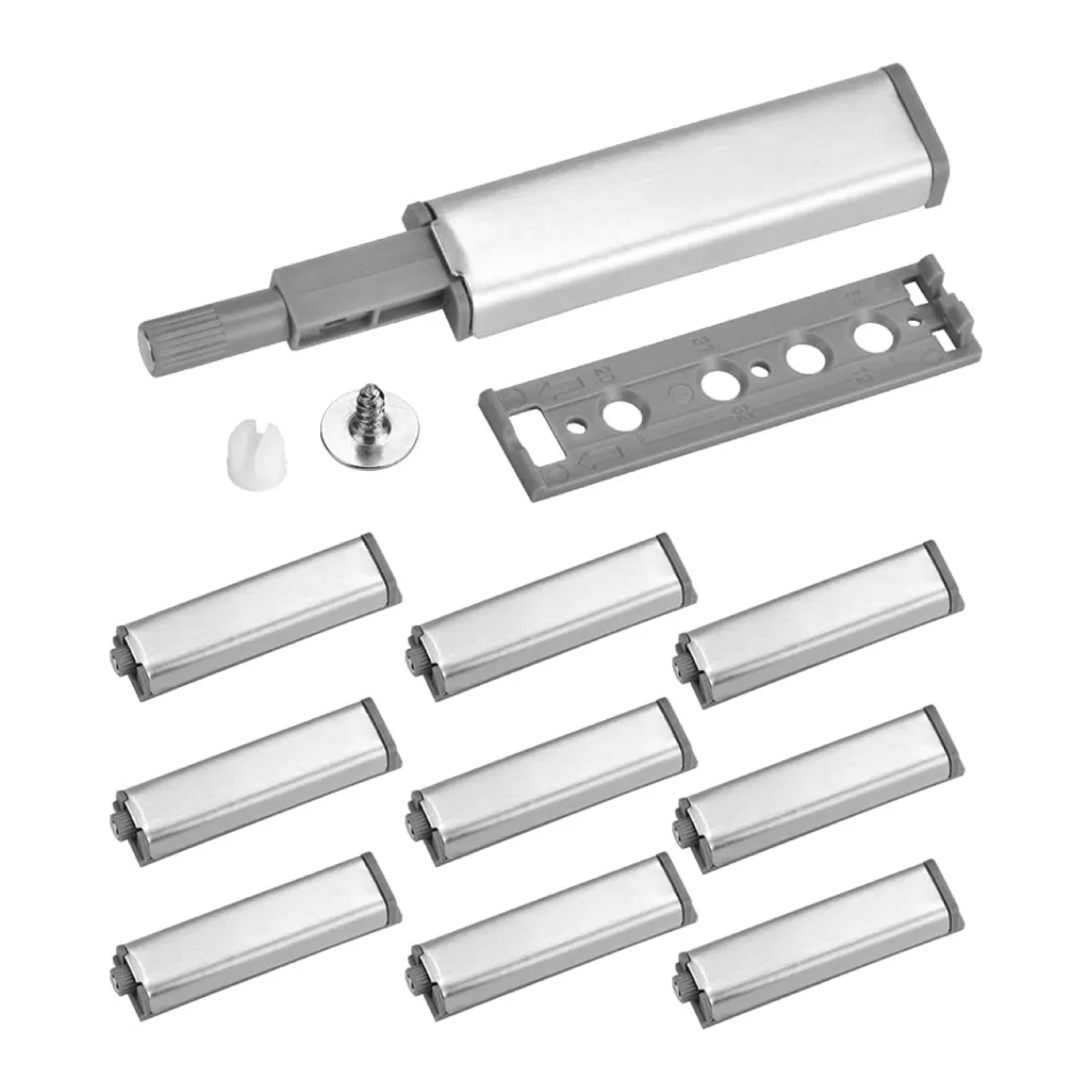 Resbalón Forzador Push To Open Magnético Premium Para Puerta