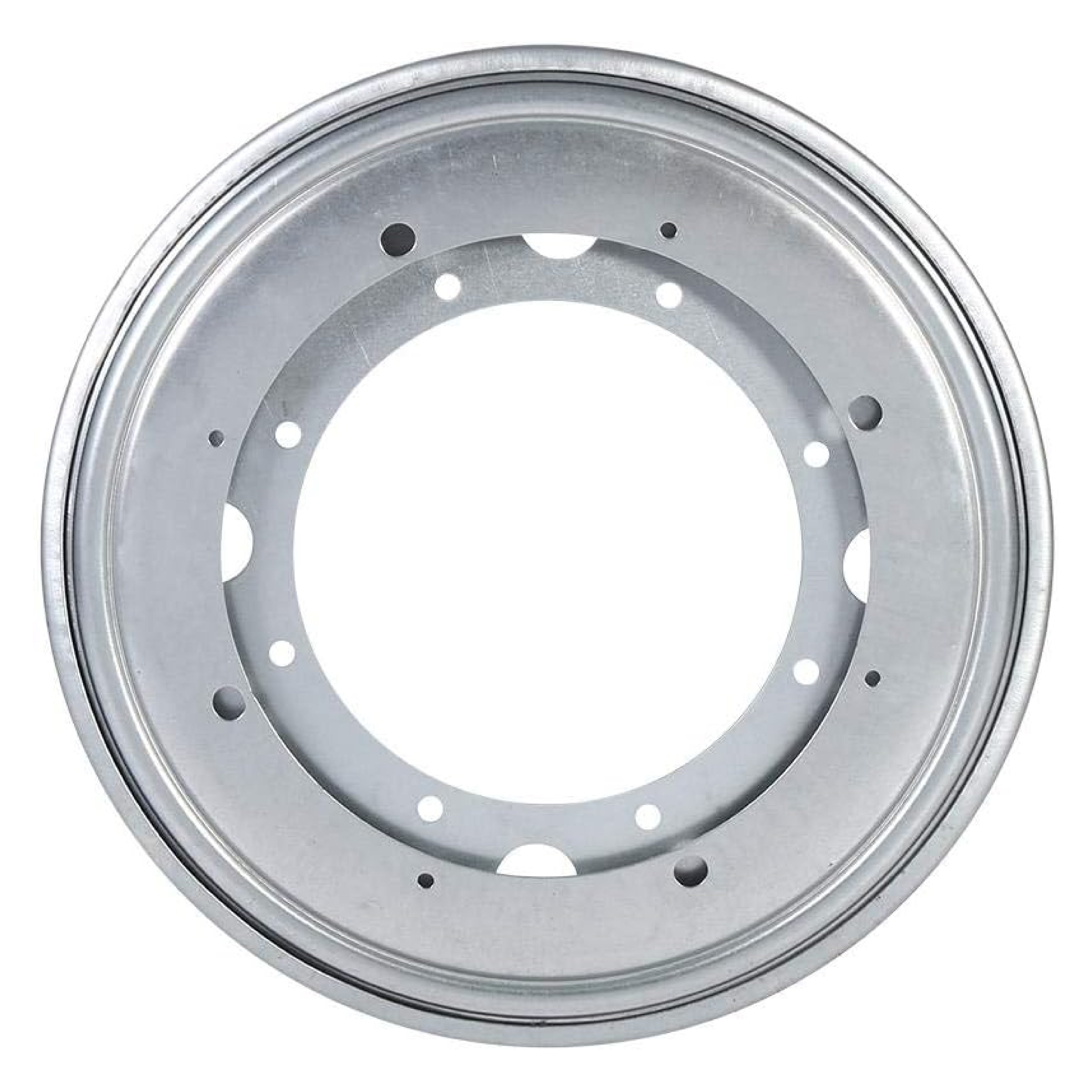 Placa Base Giratoria 9 Pulgadas Circular Metálica Con Balero Plano Bolder