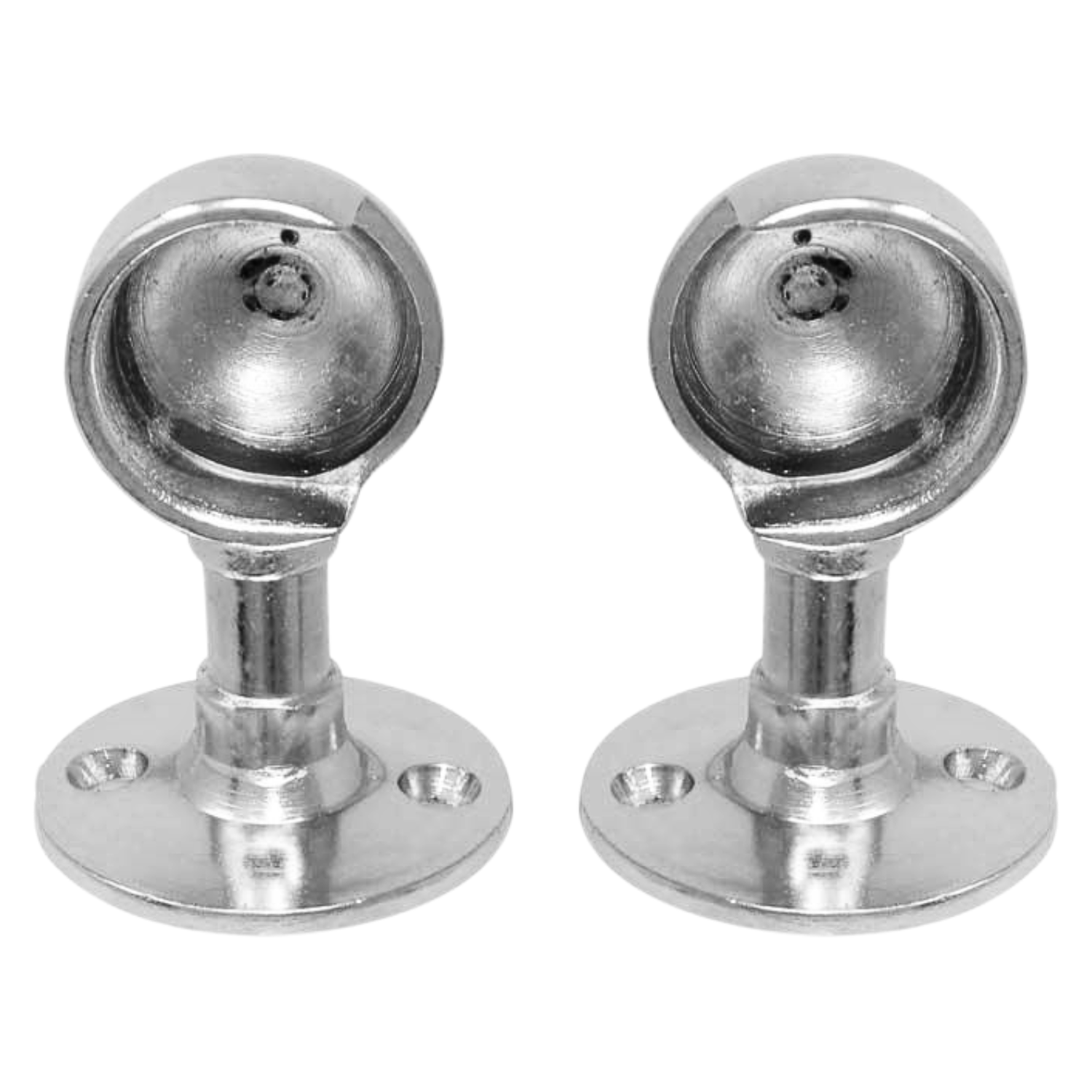 Soporte Lateral Corto Cortinero Tubo Redondo 1"