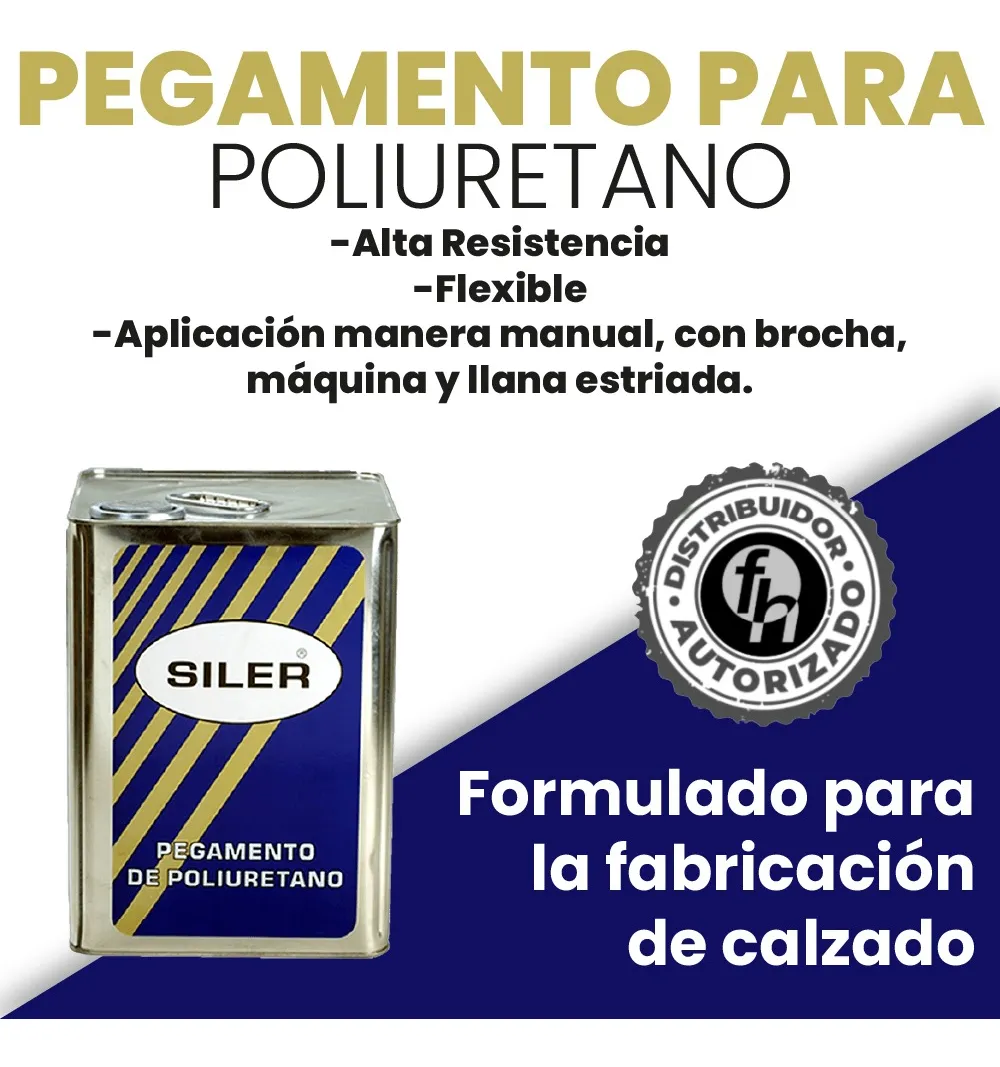 Pegamento De Poliuretano Etiqueta Azul Siler 18 Litros Transparente