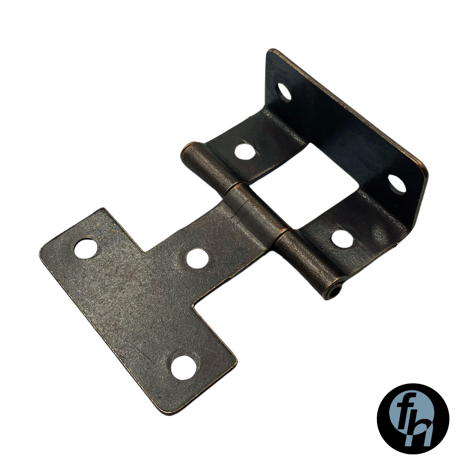 Bisagra Para Puerta Tipo "T" Cobre Antiguo 1 Pieza