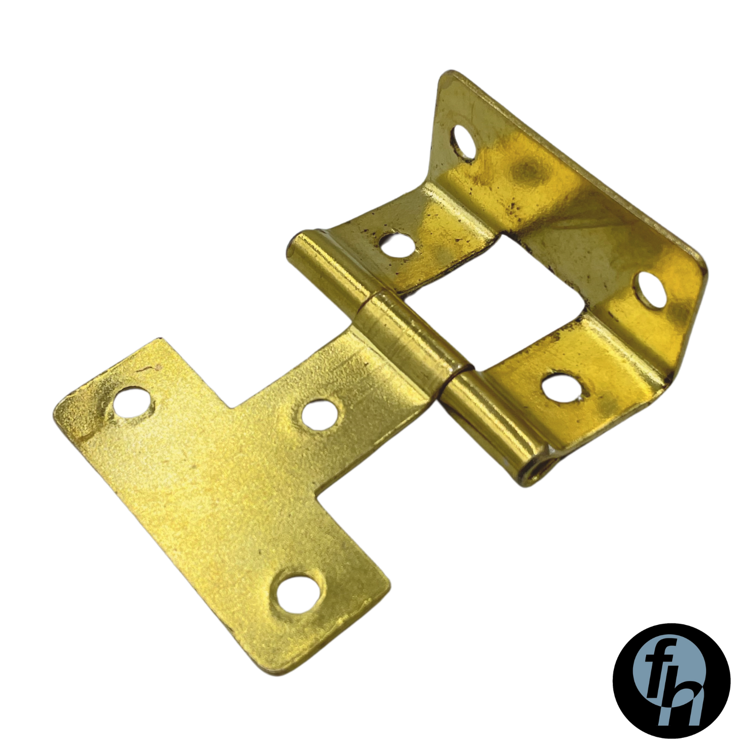 Bisagra Para Puerta Tipo "T" Latón Brillante 1 Pieza
