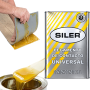 Pegamento Universal De Contacto Siler Amarillo 18 Litros