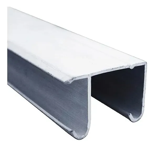 2 m Riel De Aluminio Para Clóset Tipo Doble J