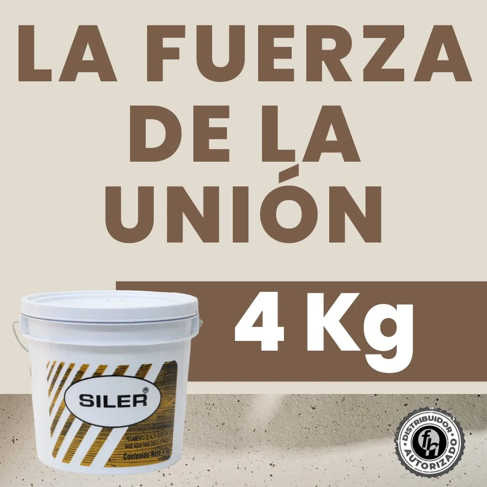 Pegamento Beige Para Parquet O Duela Beige Siler 4 kg