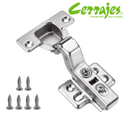 Bisagra Bidimensional Reforzada Curva Cuello 15 Cerrajes