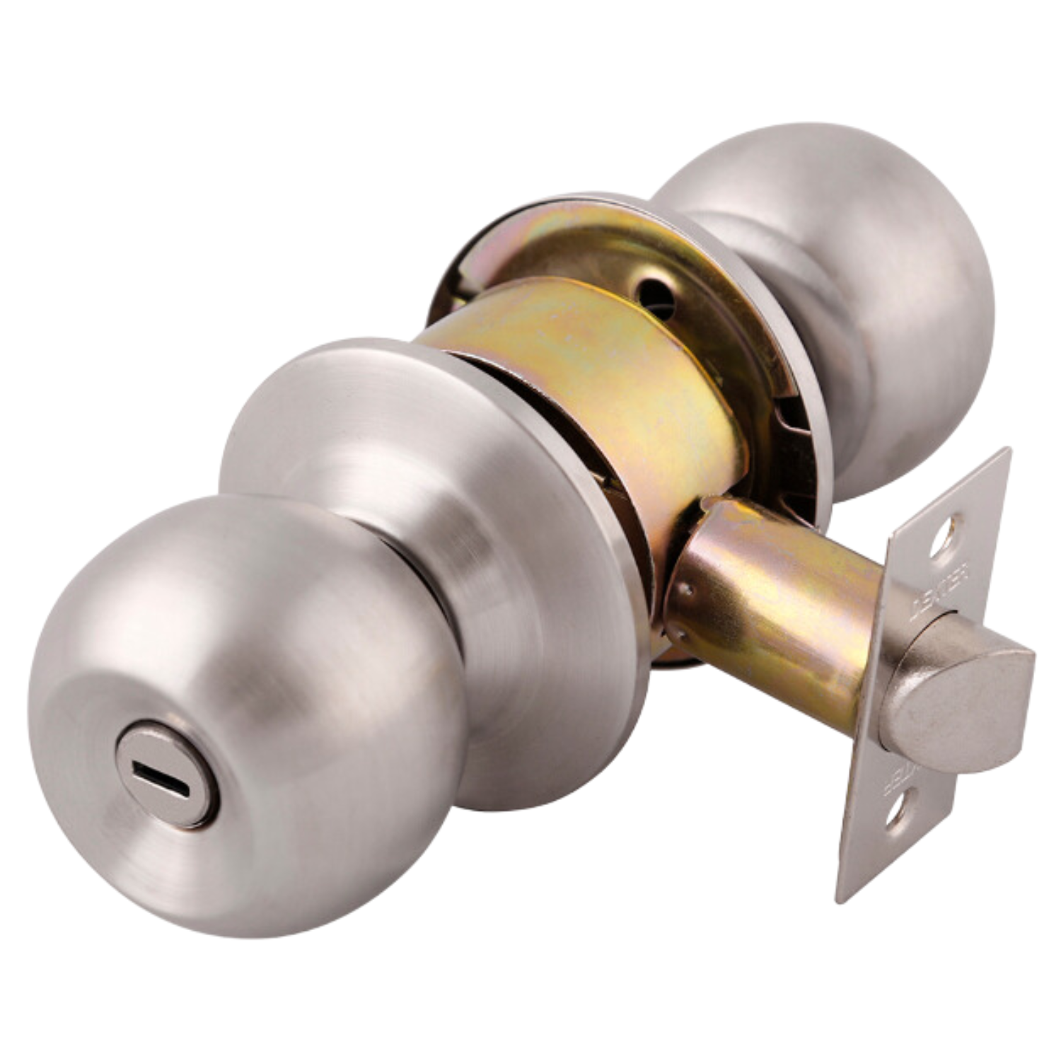 Cerradura Perilla "Barza" Baño 6606 Acero Inoxidable Dexter