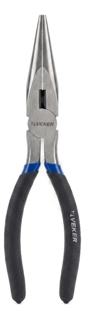 Pinza Punta Y Corte Multiusos Mango Aislado 8'' Veker 12672 Alicate De Punta