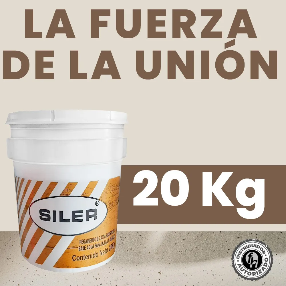Cubeta Pegamento Para Parquet O Duela Siler 20 kg