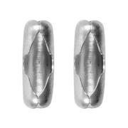 Conector Para Cadena De Bola Níquel Satinado 100 Piezas