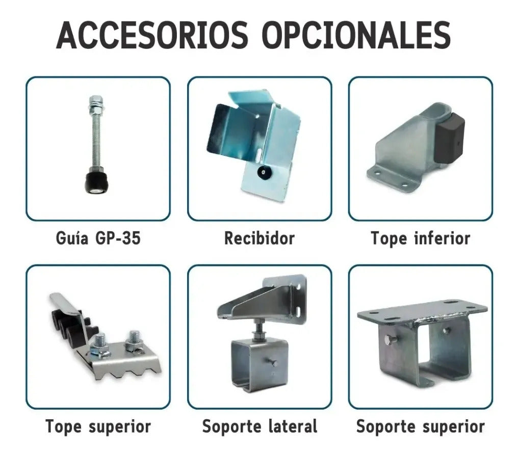 Sistema Corredizo Colgante Porton Industrial D1000 Ducasse