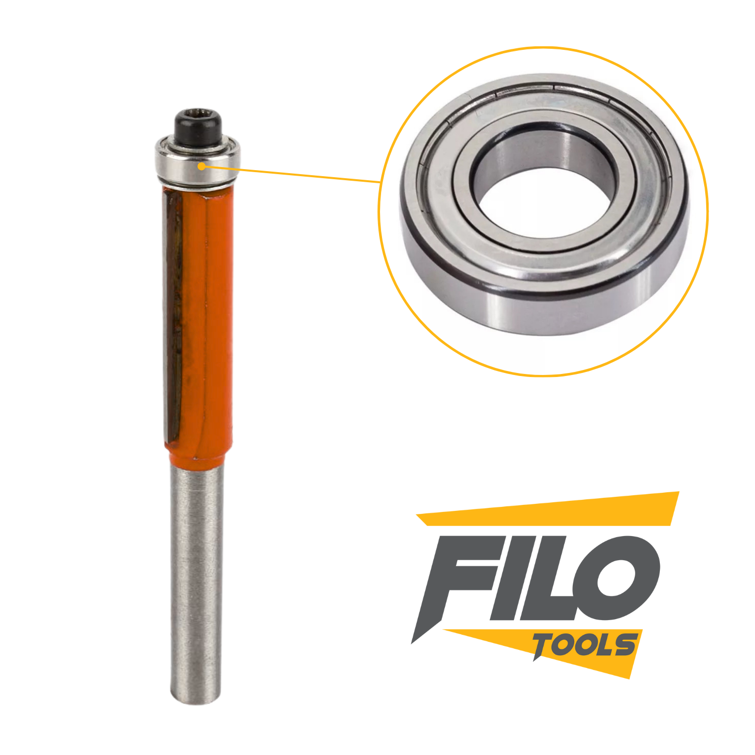 Repuesto Balero Mini Para Broca Router Filo Tools 10 Piezas