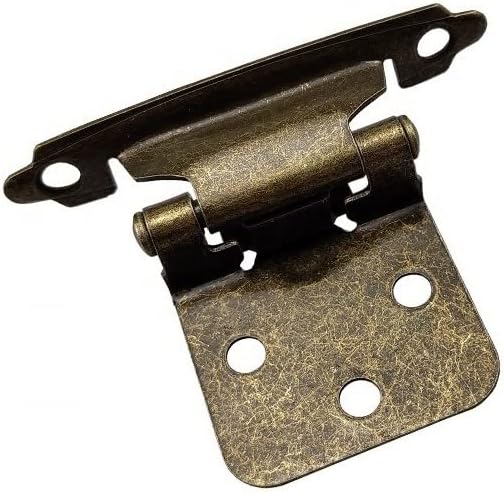 Bisagra De Parche Americana Color Latón Antiguo Con Tornillos