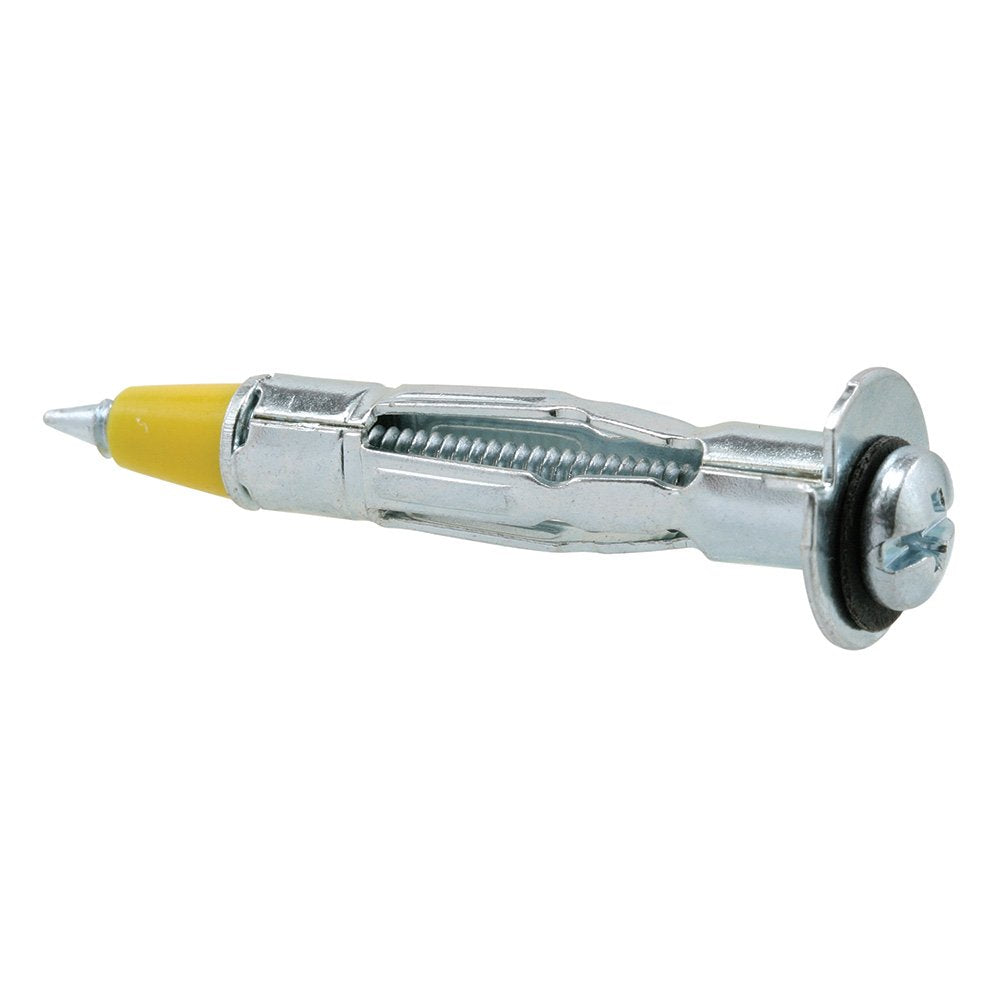 Taquete Metalico De Expansión 1/8" Para Panel Yeso 100 Piezas
