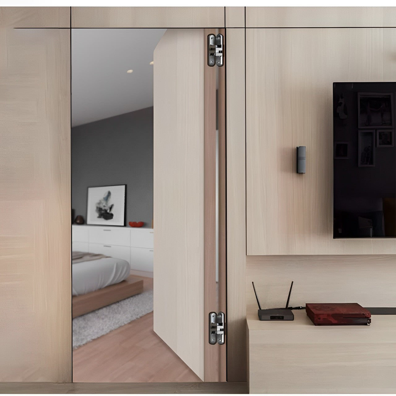 Bisagra Oculta SOSS Handy Home Acero Inoxidable