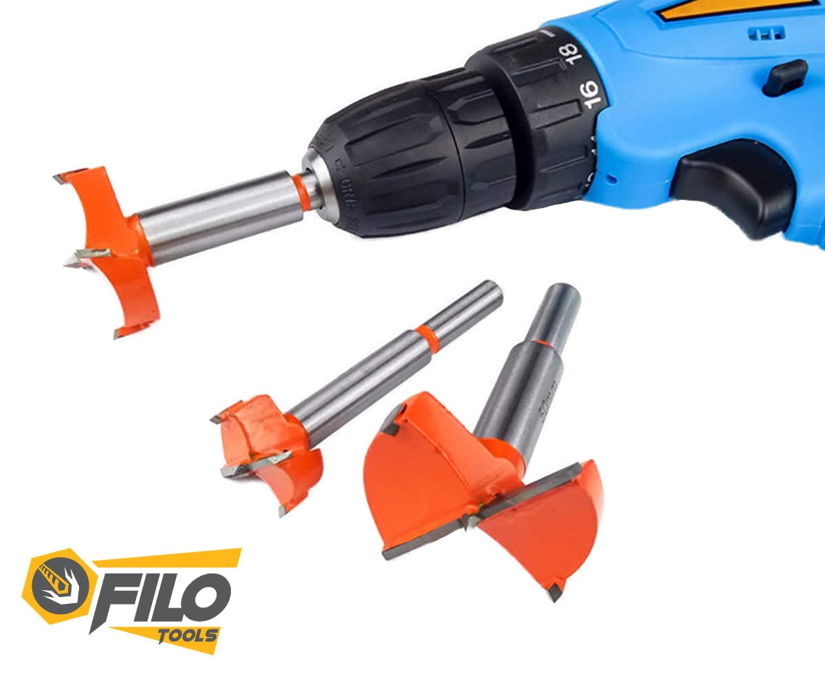 Broca Tipo Forstner Para Madera 30 mm Carburo De Tungsteno