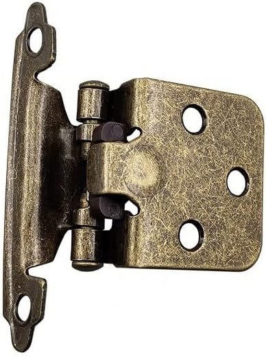 Bisagra De Parche Americana Color Latón Antiguo Con Tornillos