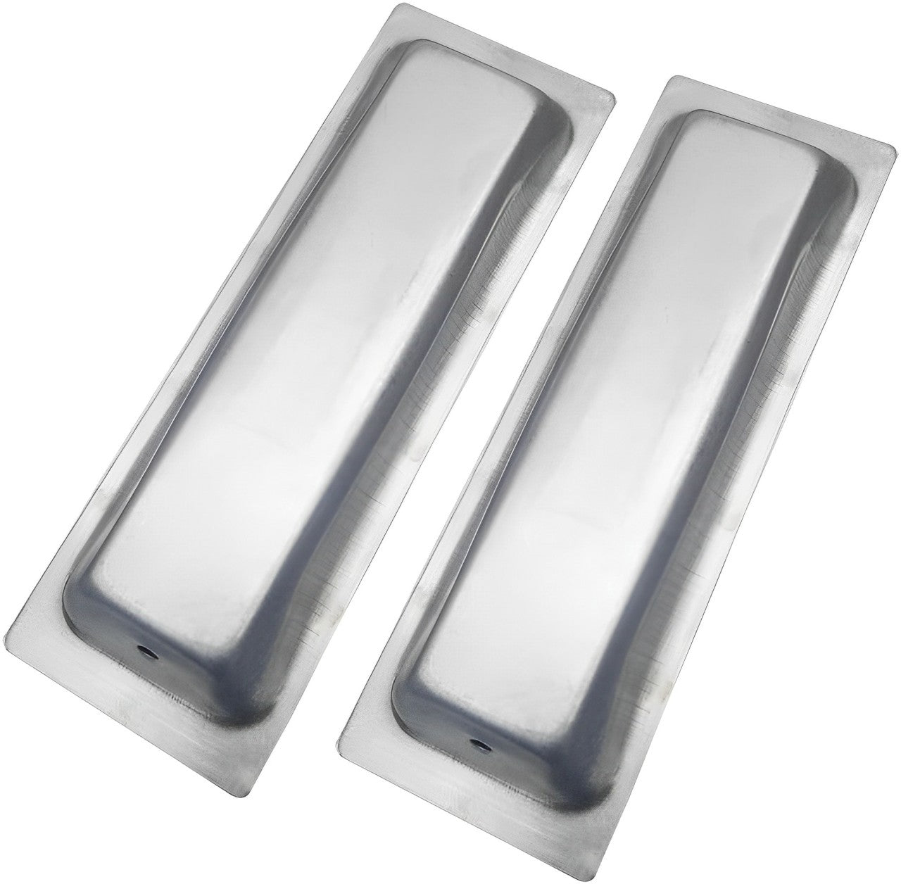 Jaladera De Embutir Rectangular Acero Inoxidable 120 mm