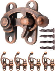 Aldaba Serie 50 Zamak Cobre Antiguo Con Tornillos