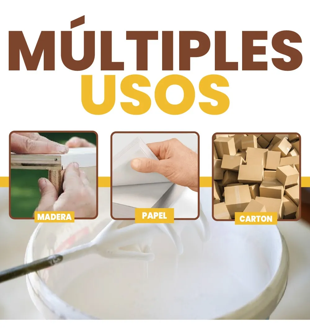 Pegamento Blanco Madera B250 Siler Etiqueta Café 250 g